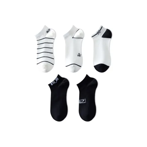 MIIOW 5 пар, 1 упаковка каждого цвета, OF смешанные, мужские носки