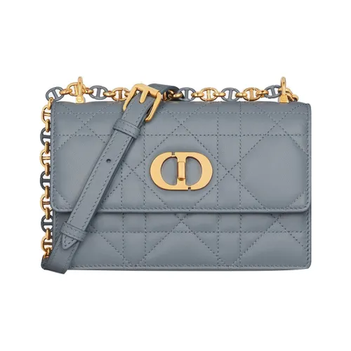 DIOR Miss Caro Lambskin Crossbody Bag Shoulder Bag Mini Women's Cloud Blue