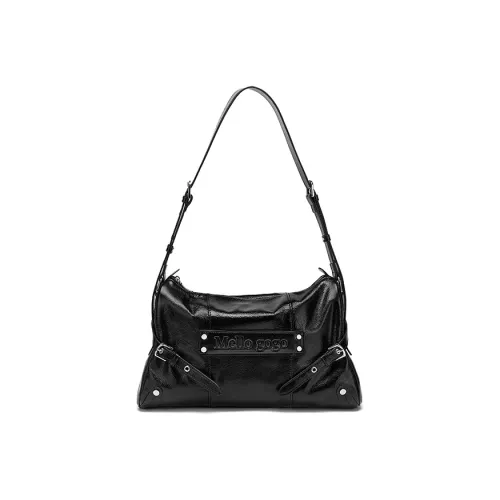MELLO GOGO Сумка через плечо из коровьей кожи женская черная