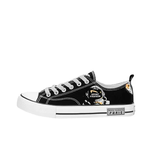 NOME Canvas Shoes Low Top Черный Серый Цвет Женский
