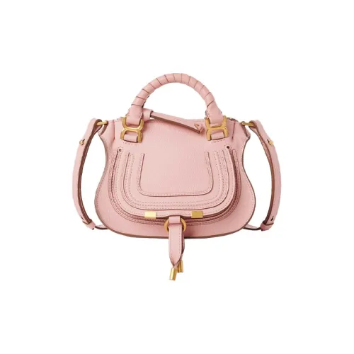 Chloe Сумка через плечо из телячьей кожи мини-сумка для женщин цветочно-розовая