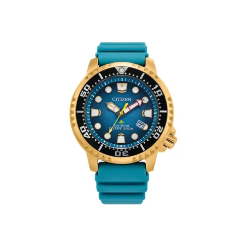 CITIZEN Promaster Collection Светильник Кварцевый механизм ПУ (полиуретан) Ремешок Часы 44 мм Мужские часы Синий циферблат BN0162 02X