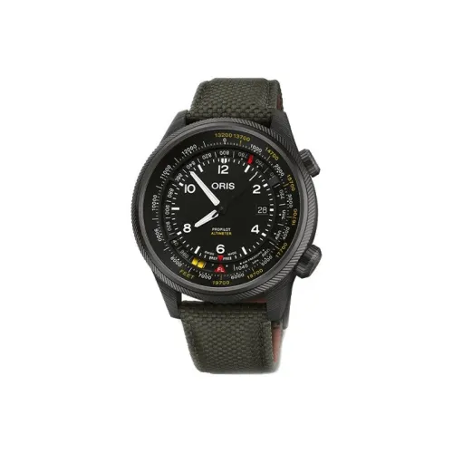 Oris Aviation Collection Автоматический Механический Часы Мужские 47 мм Черный Циферблат