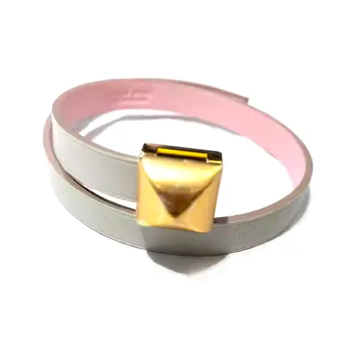 HERMES Наручные повязки Женские Серый Розовый