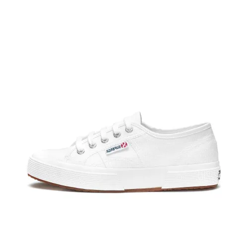 SUPERGA Противоскользящие амортизирующие низкие кроссовки для скейтбординга белые женские