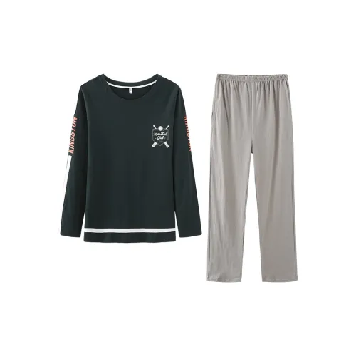 Shirley Зеленый Мужской Пижамные комплекты