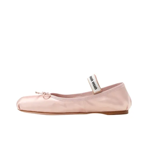 MIU MIU Планшет Повседневная Обувь Женская Розовая