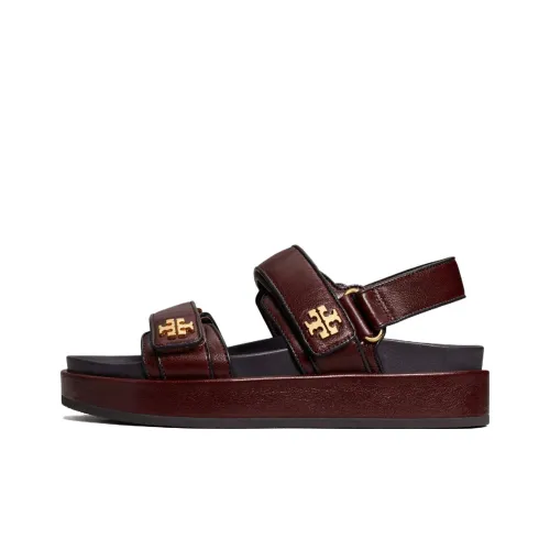 Tory Burch Кира (красный) Пляжные сандалии Бургундский Женские