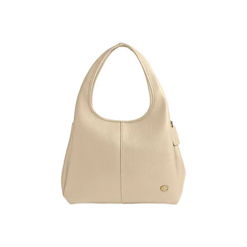 COACH LANA Кожа Сумка Сумка через плечо Женская Экрю