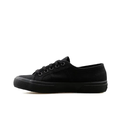 SUPERGA 2750 Cotu Slip-Resistant Abrasion-Resistant Low-Top Skateboard Shoes Unisex Black SUPERGA 2750 Cotu Противоскользящие Аbrasion-Resistant Низкие Кеды для Скейтбординга Унисекс Черные