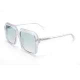 C2 Матовый Прозрачный Белая Рамка + Прогрессивные Зеленые Линзы