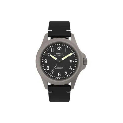 TIMEX Автоматический Механический Механизм Мужские Часы 41 мм Черный