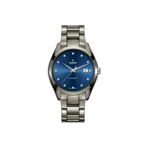 RADO Glam Slam Collection Автоматический Механический Механизм Мужские Часы Часы 42 мм Синий Циферблат