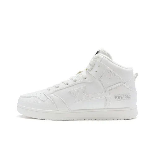 XTEP Скейтборд Кроссовки High Top Парус Белый Мужской