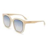 C5: Агат Желтый Рамка с Прогрессивными Синими Линзами