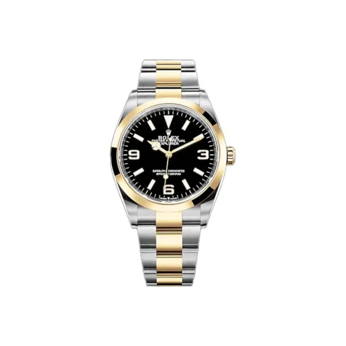 Rolex Автоматический Механический Механизм Мужские Часы Explorer Type 36 мм Черные