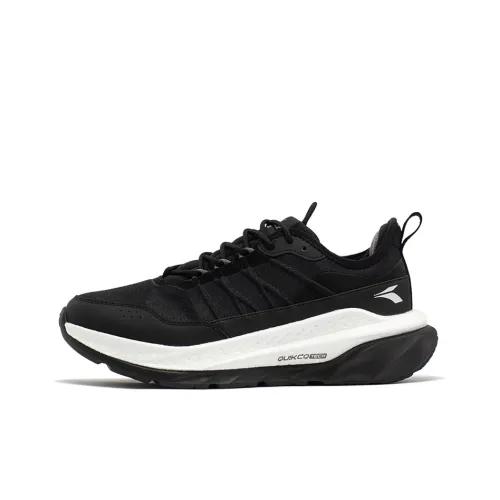 361° Fire Rain Screen Slip-resistant Abrasion-resistant Low Top Беговые кроссовки Мужской Obsidian Black