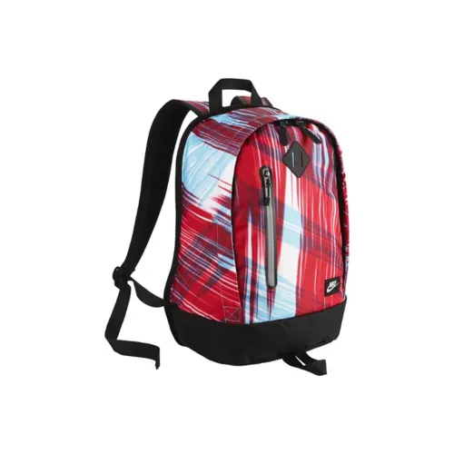 Nike Полиэстер Рюкзак Стандартный Унисекс Черный Красный