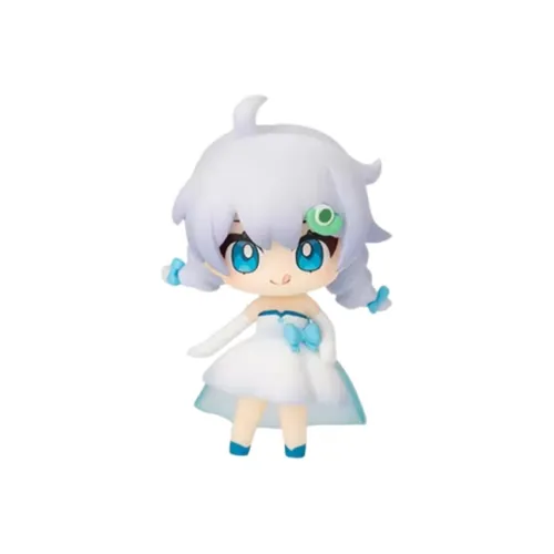 MIHOYO Guns Girl Z Кианна Чисто Белый Прайз Чиби Фигурки 5 см