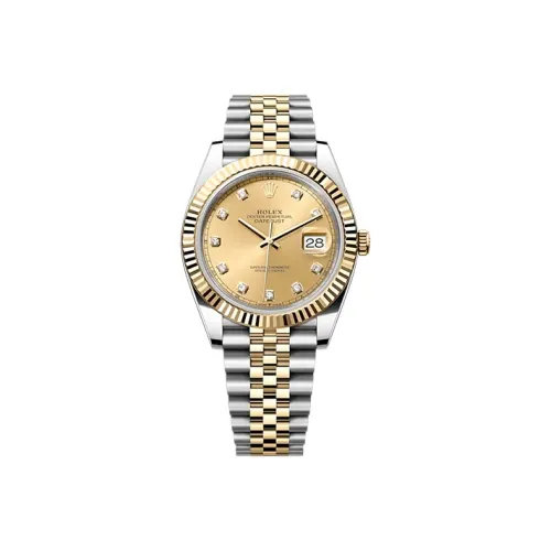 Rolex Автоматический Механический Механизм Мужские Часы Log Series 41 мм Золото
