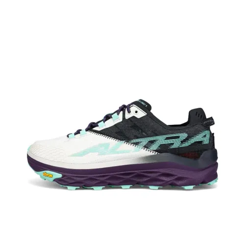 Altra Mont Blanc Устойчивые к истиранию Низкие Беговые кроссовки Женские Черные Зеленые