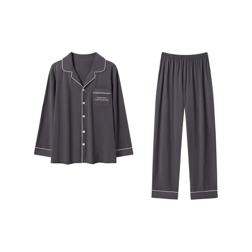 XUANZHITING Серый Мужской Пижамный Комплект