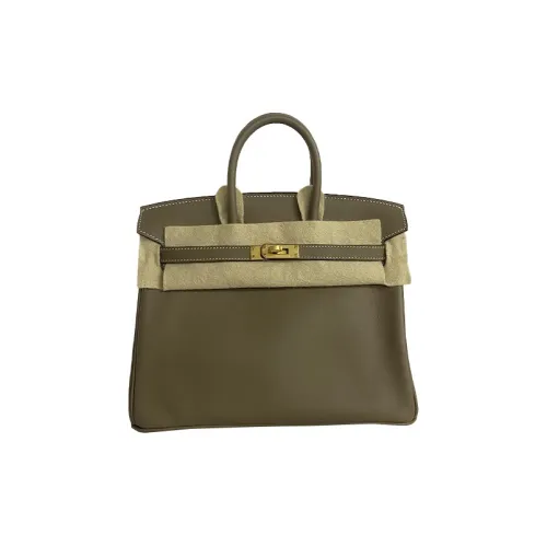 HERMES Birkin Swift Кожа Сумка Birkin Сумка Женская 18 этуп слоново-серый