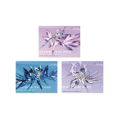 MIHOYO Honkai Characters Иллюстрация Коллекция Однослойный Folder Aya Chan Броня Мерч по IP