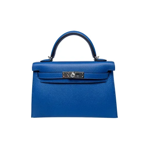 HERMES Mini Kelly 2nd Generation Сумка Kelly из эпсомской кожи Сумка через плечо Сумка для женщин
