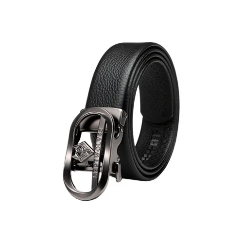 SEPTWOLVES Автоматическая застежка роскошные ремни из коровьей кожи мужские ширина 3,55 см