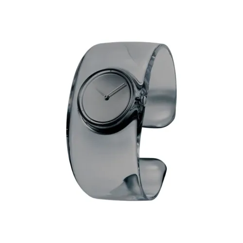 ISSEY MIYAKE O Series Кварцевый механизм Акриловый ремешок Часы 33 мм Женские часы Серый циферблат SILAW002 Бренд