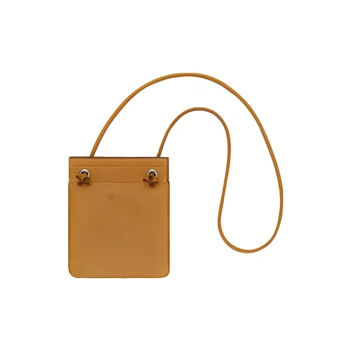 HERMES Aline Milo (фиолетовый) Lambskin Swift Calfskin Сумка через плечо Женская Sesame