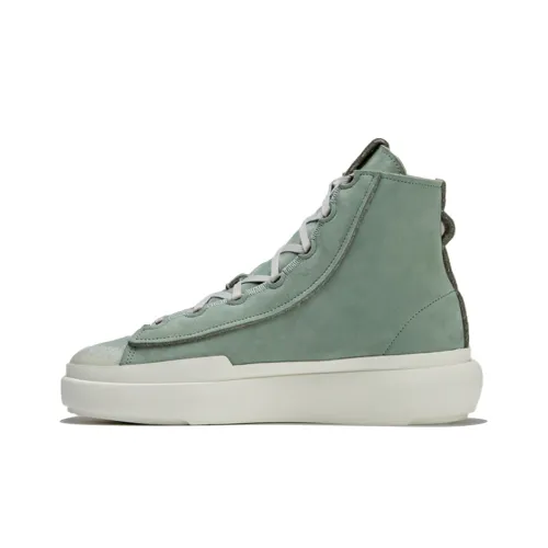 Y 3 High Топ Скейтборд Кроссовки Унисекс Зеленый