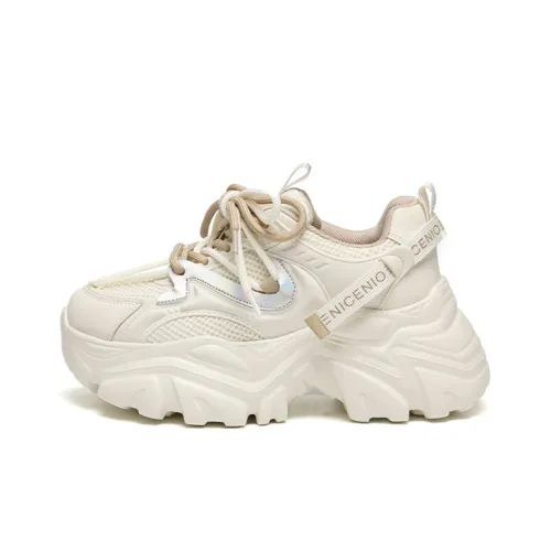 WOOS BOBO Низкий топ обувь с толстой подошвой женская