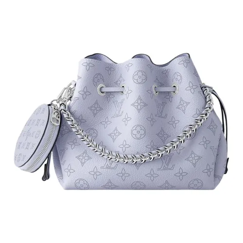 LOUIS VUITTON Bella Коровья кожа Moonlight Goddess Ведрообразная сумка Сумка через плечо Сумка на плечо Стандартная Женская Светло-фиолетовая