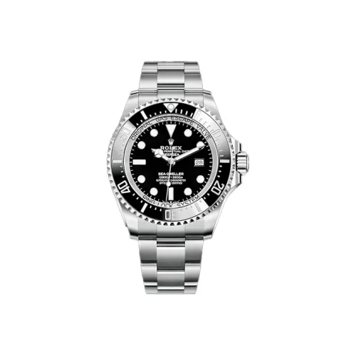 ROLEX Автоматический Механический Механизм Мужские Часы для Глубокого Плавания 44 мм Черные