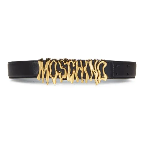MOSCHINO Кожаные ремни для женщин