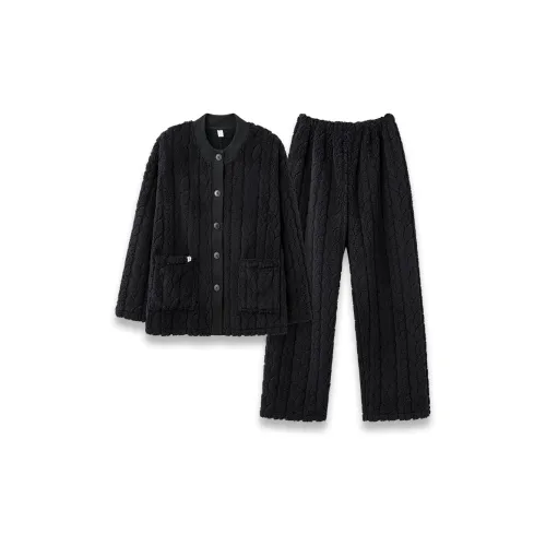 Jovini Черный Унисекс Пижамные комплекты