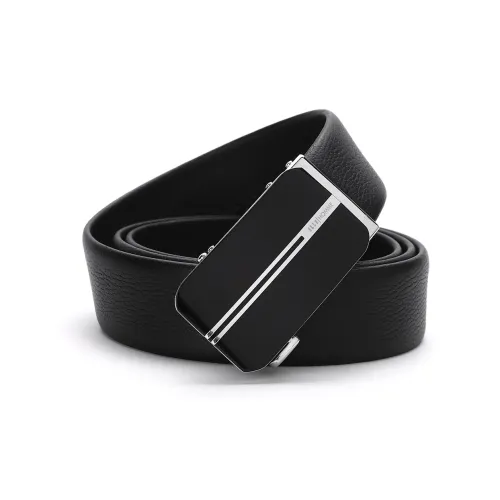 ELLE HOMME Автоматическая застежка ремни из коровьей кожи мужские ширина 3,55 см