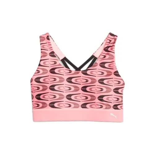 PUMA Розовые Женские Бюстгальтеры