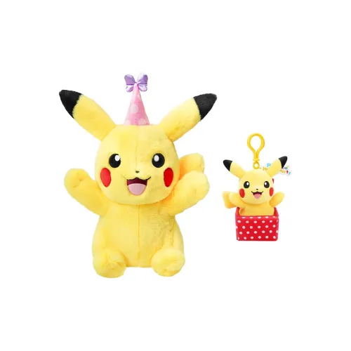 POTDEMIEL x Pokémon Пикачу Кукольный Плюшевый Брелок 10 см 25 см Длина Тела
