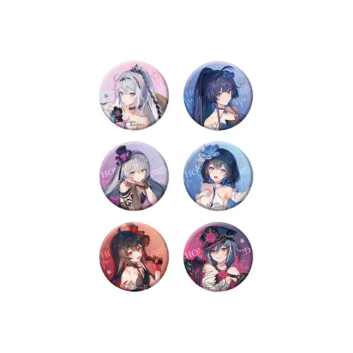 MIHOYO Lin Hai Qi Ло Концерт Тема Жестяной Значок Xier Мерч по IP