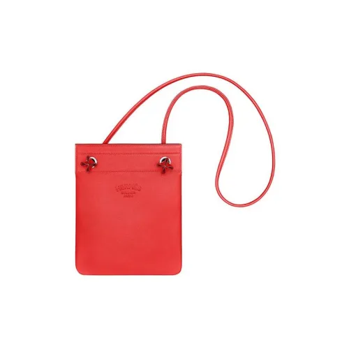 HERMES Aline Коровья кожа Сумка через плечо Мини Женские 0E Розовый Texas Розовый