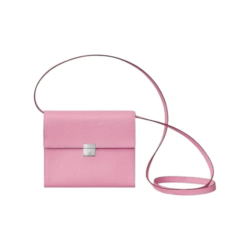 HERMES Clic Mysore Шевро Ручная Сумка через плечо Женская X9 Розово-фиолетовый Sylvestre Мальвовый фиолетовый