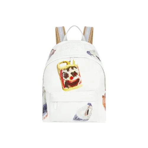 GIVENCHY Ткань Рюкзак Обычный Мужской Айвори Белый
