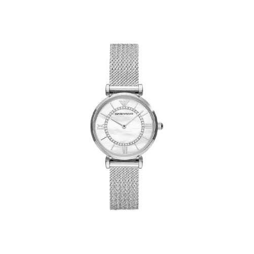 EMPORIO ARMANI Ferris Wheel Наручные часы Кварцевый механизм Белый циферблат Женские часы