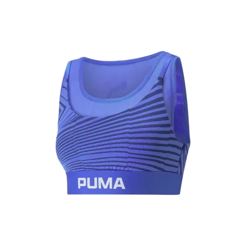 PUMA CLOSE OUT Синий Женские Бюстгальтеры