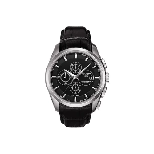 TISSOT Автоматический Механический Механизм Мужские Часы Kutu Collection 43 мм Черные