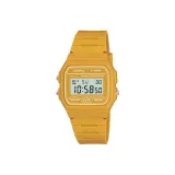 Желтый циферблат часов