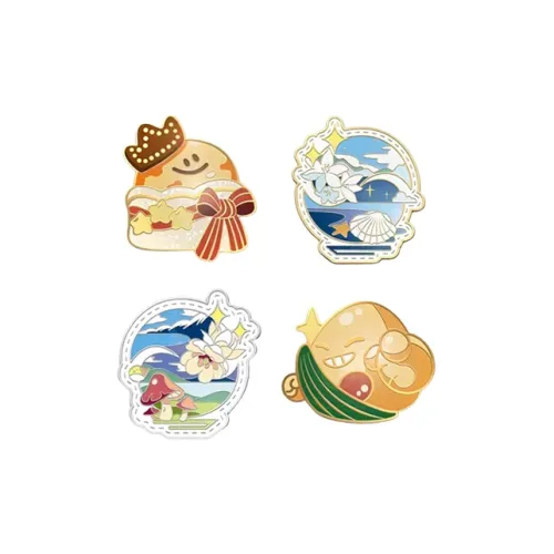 MIHOYO Tears Of Themis Коллекционная коллекция Памятный металл значок Шестое издание мерч по IP